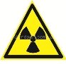 Знак "Опасно. Радиоактивные вещества или ионизирующее излучение" Код-04675