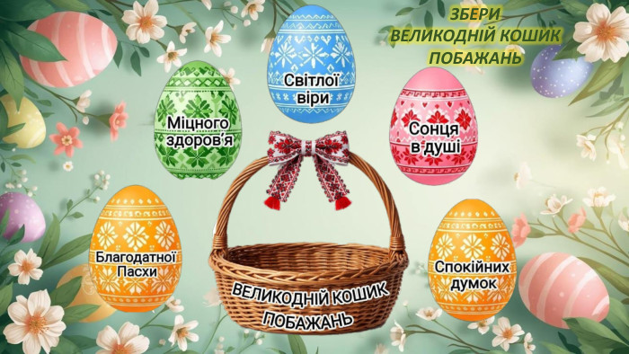 ЗБЕРИВЕЛИКОДНІЙ КОШИКПОБАЖАНЬ