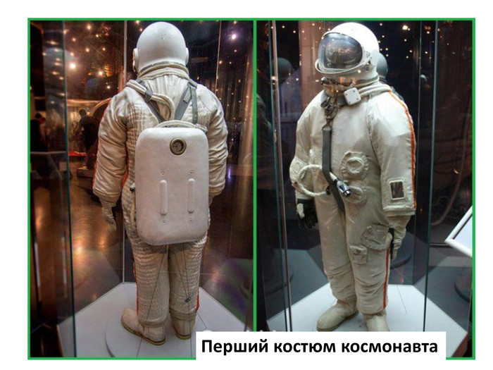 Перший костюм космонавта