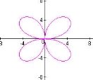 График уравнения - цветок жасмина (англ. jasmine flower, фр. fleur de jasmin)