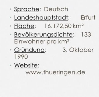 Результат пошуку зображень за запитом "презентація Bundesland Thüringen"