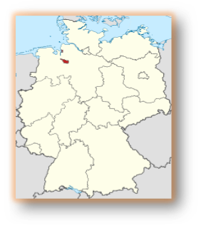 Результат пошуку зображень за запитом "презентація Bundesland Bremen karte"