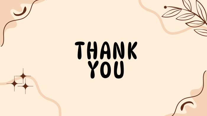 THANK YOU