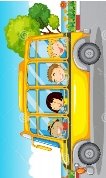 Дети ехать на школьном автобусе Иллюстрация вектора - иллюстрации  насчитывающей на, школьном: 71848628