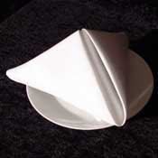 The Pyramid Napkin Fold