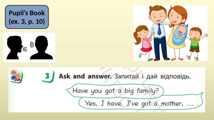 Pupil’s Book(ex. 3, p. 10)