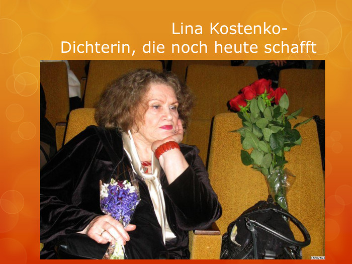  Lina Kostenko- Dichterin, die noch heute schafft