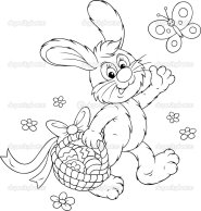 D:\Documents and Settings\Admin\Рабочий стол\зошит\depositphotos_30853245-Easter-Bunny-with-a-basket-of-eggs.jpg