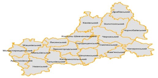 Картинки по запросу Карта Шполянського району