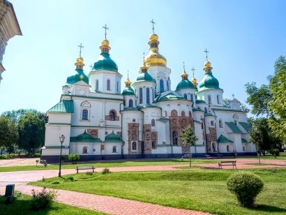 Saint Sophia Cathedral in Kiev, Ukraine - Hole in the Donut Cultural Travel