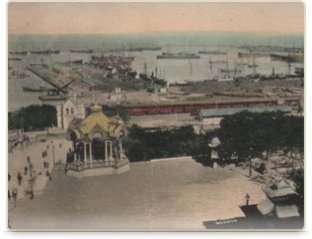 Вид Одесского порта