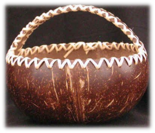 coconut shell bowl