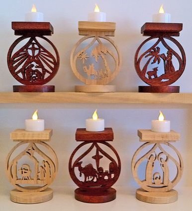 Scroll Saw Patterns :: Lighted projects -