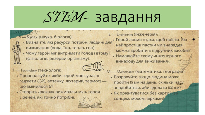 STEM- завдання