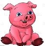 Cute Baby Pig Cartoon — стоковая векторная графика и другие изображения на  тему Амбар - iStock