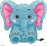 Cute Elephant Cartoon — стоковая векторная графика и другие изображения на  тему Векторная графика - iStock