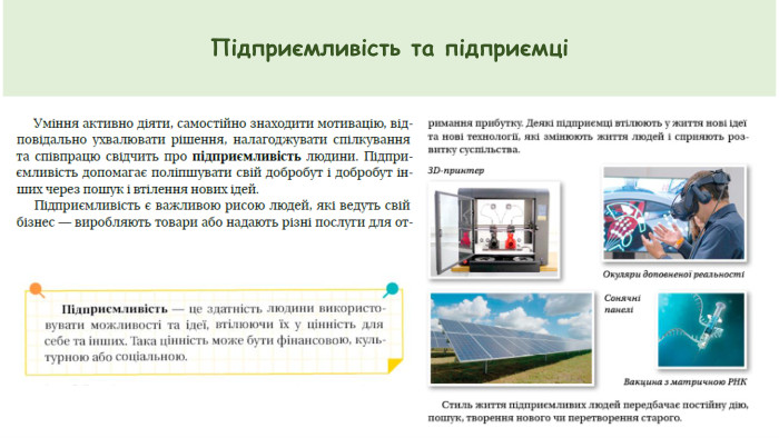 Підприємливість та підприємці