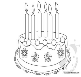 Sagome per realizzare una torta di compleanno in sagome lavoretti | Torte  di compleanno, Torte, Compleanno