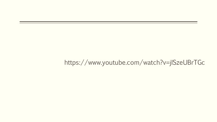 https://www.youtube.com/watch?v=j. ISze. UBr. TGc