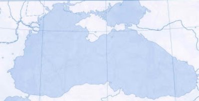 Крымская война 1853-1856. Контурная карта с заданиями для 8 класса -  Крымская война, A0 -