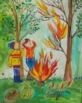 Намалювати малюнок на а4 причини пожеж. Протипожежна безпека: картинки для  дітей.