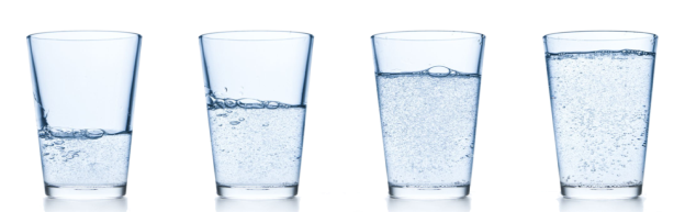 Результат пошуку зображень за запитом "три склянки з водою"