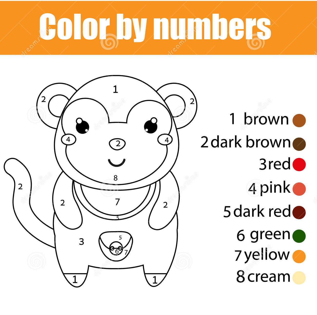 coloring-page-monkey-color-numbers-educational-children-game-drawing-kids-activity-printable-sheet-animals-theme-97605060.jpg