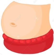 D:\ENGLISH\2klas\ЧАСТИНИ ТІЛА\105862586-fat-belly-icon-in-cartoon-style-on-a-white-background.jpg
