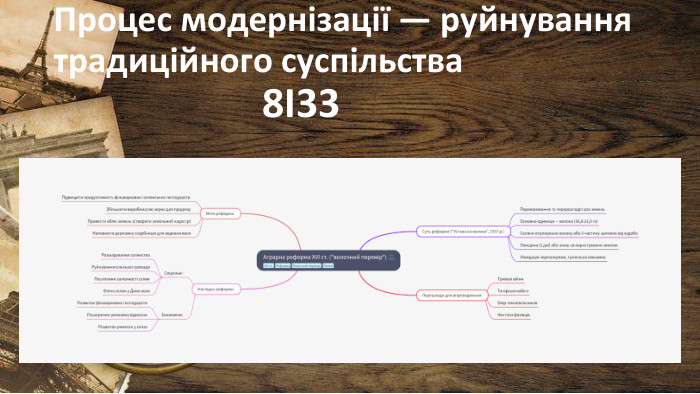 Процес модернізації — руйнування традиційного суспільства 8І33