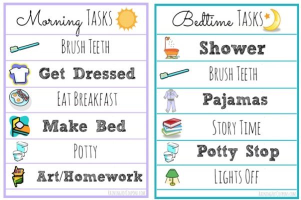 Картинки по запросу daily routine worksheet for kindergarten