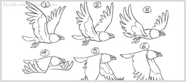 Как сделать анимацию летящей птицы? | Флеш-анимация и дизайн