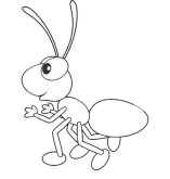 Ant coloring page, free printable ant coloring pages | Bug coloring pages,  Insect coloring pages, Coloring pages