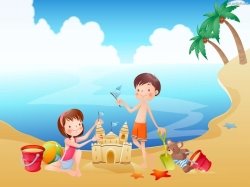 BEACH HOLIDAY - Play Jigsaw Puzzle for free at Puzzle Factory