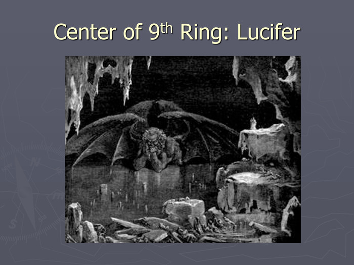 Center of 9th Ring: Lucifer 