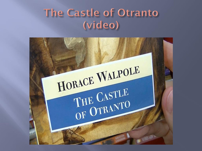 The Castle of Otranto(video)