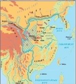 Картинки по запросу "карта стародавньої китаю"