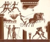 Картинки по запросу "олімпійські ігри в стародавній греції"
