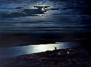Місячна ніч на Дніпрі – Архип Куїнджі