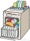 Картинки по запросу dishwasher machines clipart