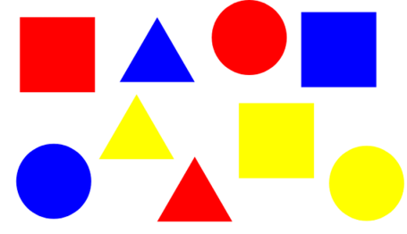 Математика для малышей. Занятие 2. Геометрические фигуры: квадрат,  треугольник и круг. - IMA-LE