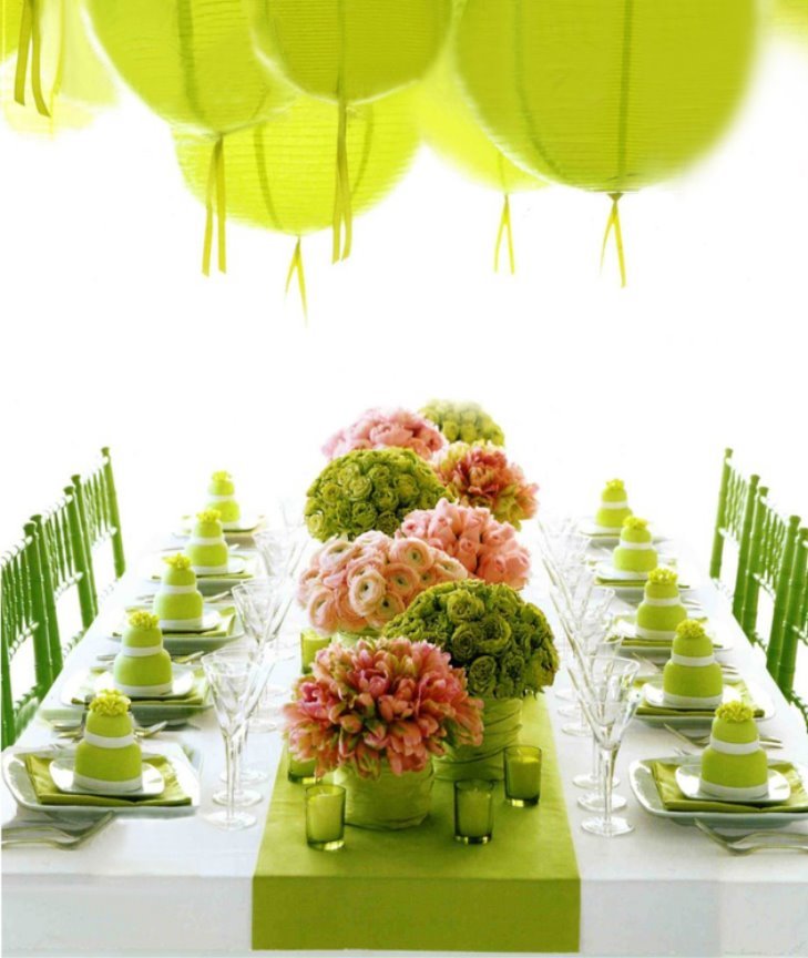 Свадебный декор: идеи оформления цветами