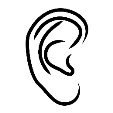 Картинки по запросу картинки для раскрашивания ухо