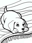 Картинки по запросу картинки для раскрашивания собака