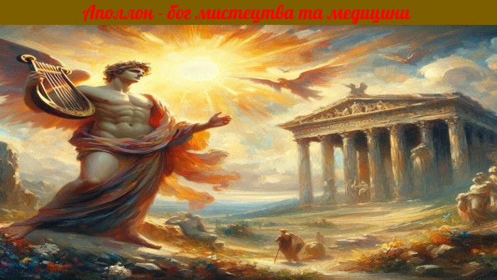 Аполлон - бог мистецтва та медицини