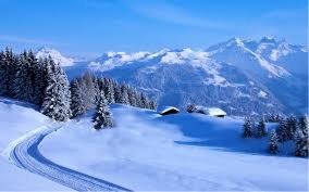 Картинка Зимний солнечный день в горах » Зима » Природа » Картинки 24 -  скачать картинки бесплатно
