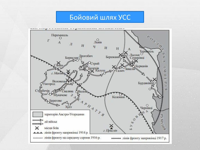 Бойовий шлях УСС