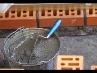 Замес раствора для кирпичной кладки (пропорции песка и цемента) - YouTube
