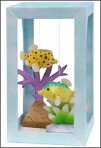 Картинки по запросу акваріум с бумажніми рібками