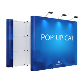 Pop-up стенды Mobile Cat — заказать мобильные выставочные поп ап ...
