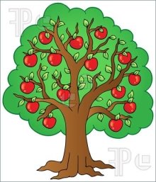 Apple Tree Illustration - GL Stock Images